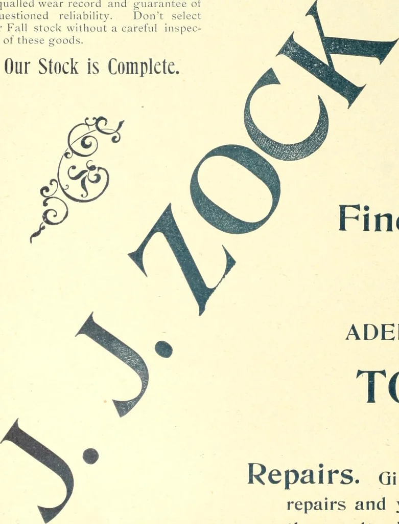 An illustration from Canadian jeweller 1900, 1900, leaf 495