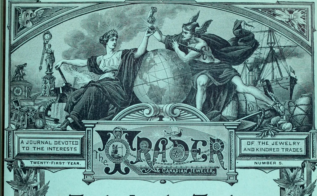 An illustration from Canadian jeweller 1900, 1900, leaf 6