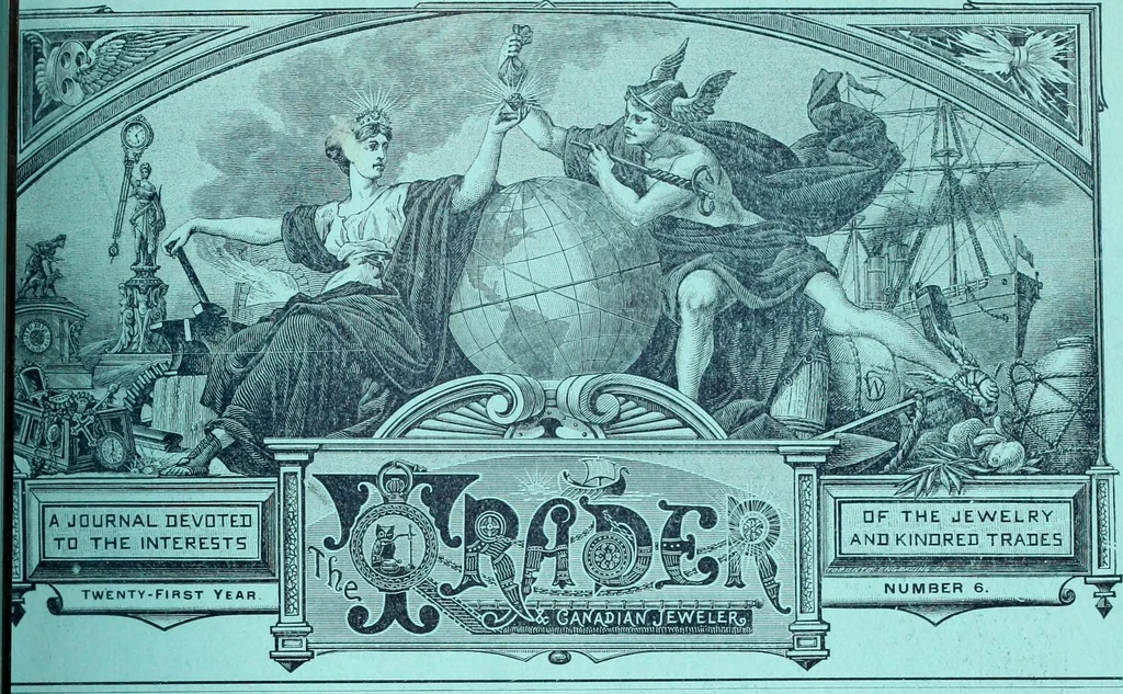 An illustration from Canadian jeweller 1900, 1900, leaf 60