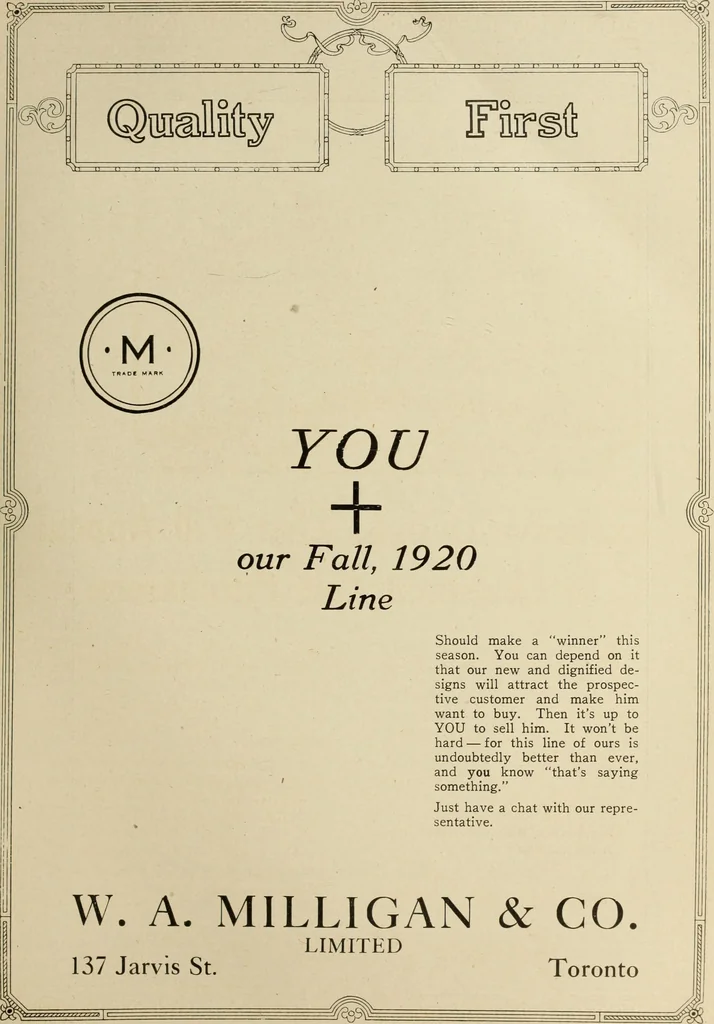 An illustration from Canadian jeweller 1920, 1920, leaf 1072