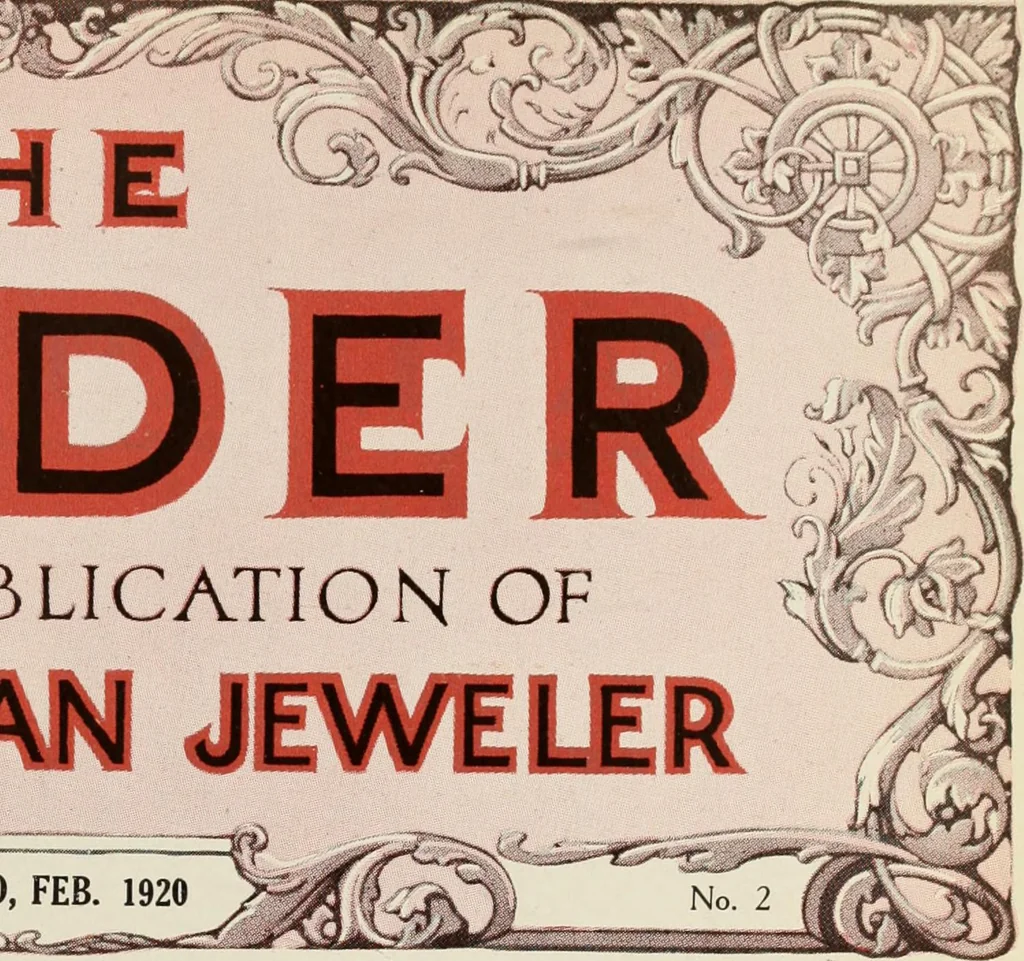 An illustration from Canadian jeweller 1920, 1920, leaf 142