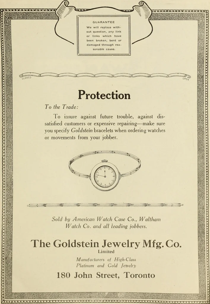 An illustration from Canadian jeweller 1920, 1920, leaf 164