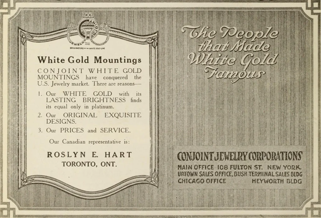 An illustration from Canadian jeweller 1920, 1920, leaf 167
