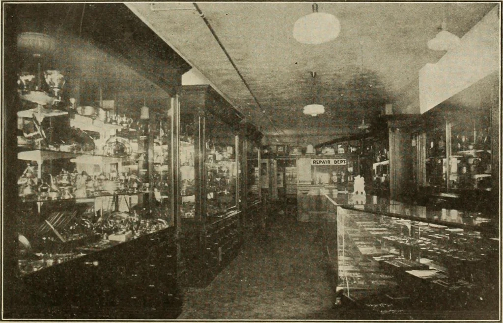 An illustration from Canadian jeweller 1920, 1920, leaf 326