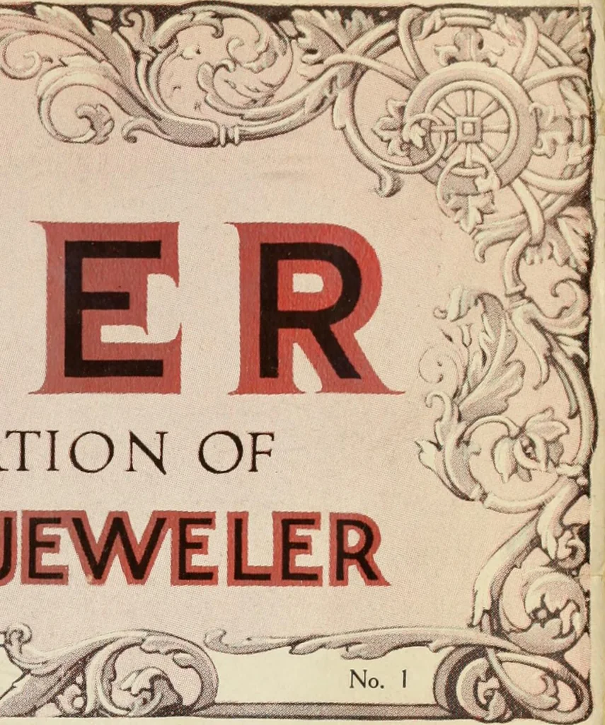 An illustration from Canadian jeweller 1920, 1920, leaf 4