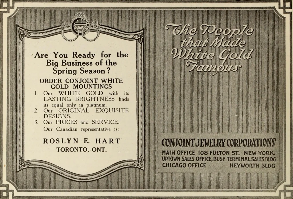 An illustration from Canadian jeweller 1920, 1920, leaf 451