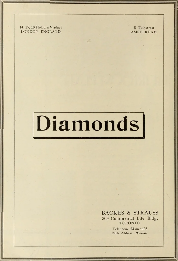 An illustration from Canadian jeweller 1920, 1920, leaf 487