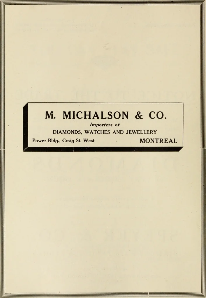 An illustration from Canadian jeweller 1920, 1920, leaf 605