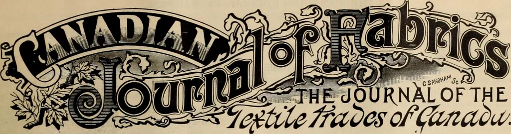 An illustration from Canadian journal of fabrics., 1883, leaf 2
