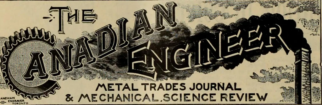 An illustration from Canadian journal of fabrics., 1883, leaf 33