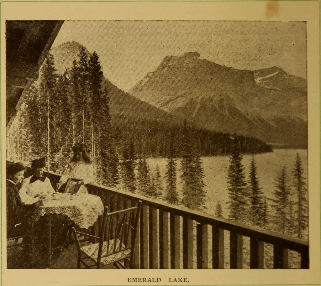 An illustration from Canadian Pacific Railway Company's Royal Mail Steamship Lines Atlantic service, 1911, leaf 27
