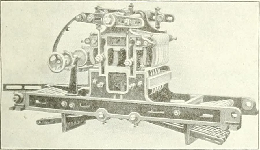 An illustration from Canadian textile journal, 1908, leaf 118