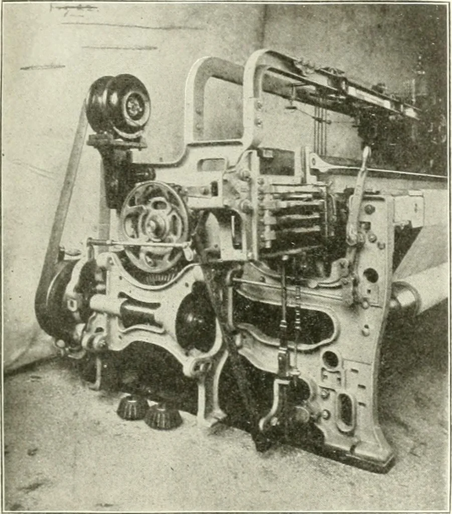 An illustration from Canadian textile journal, 1908, leaf 178