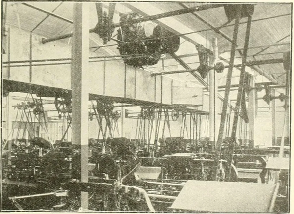 An illustration from Canadian textile journal, 1908, leaf 200