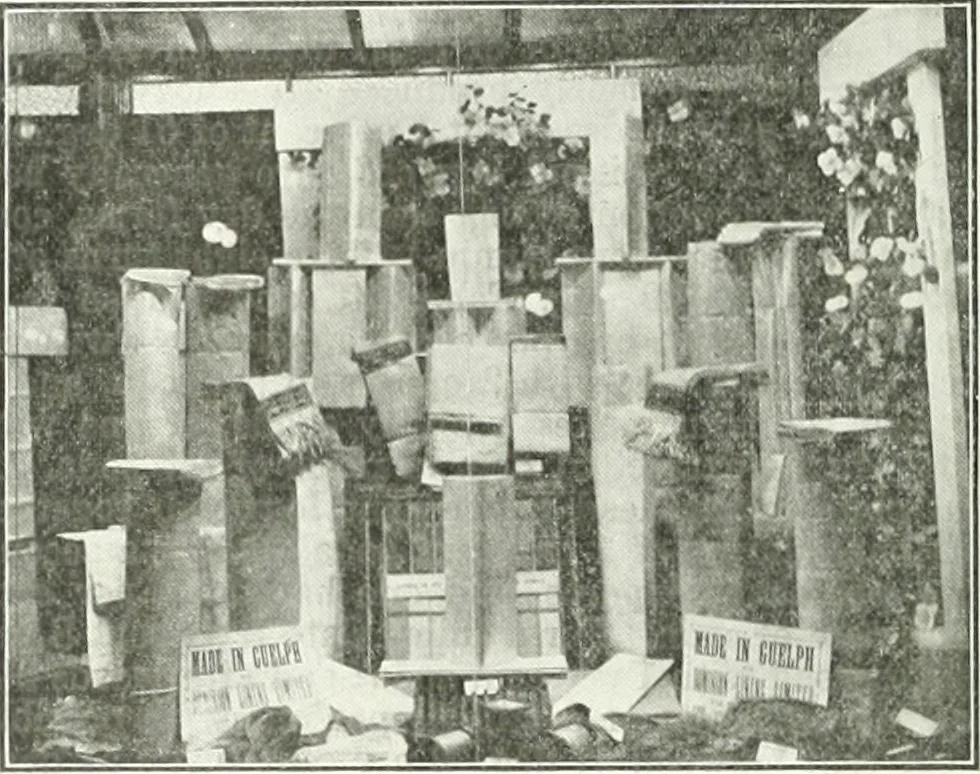 An illustration from Canadian textile journal, 1908, leaf 353