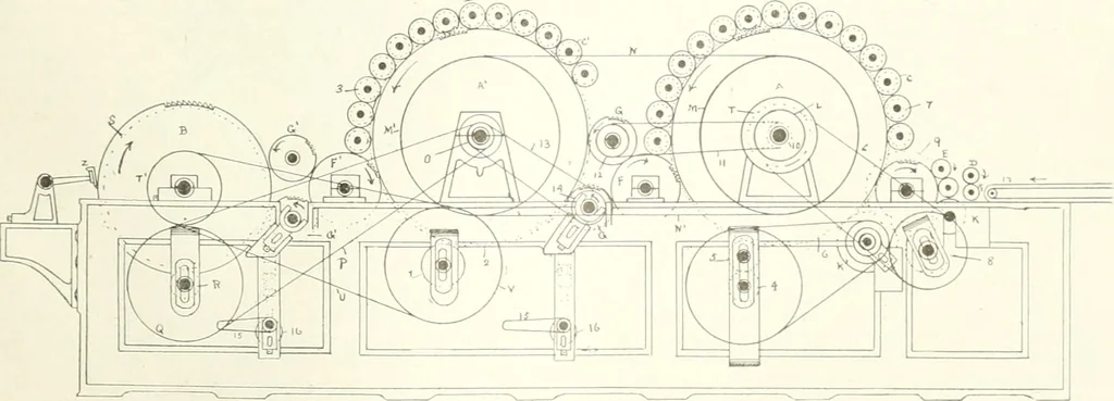 An illustration from Canadian textile journal, 1908, leaf 50