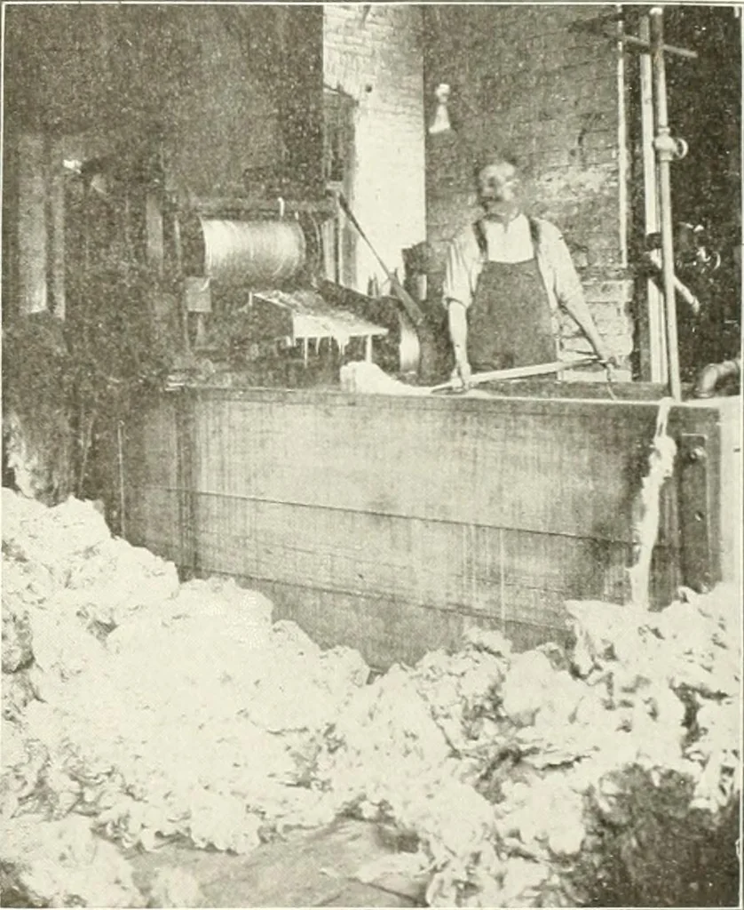 An illustration from Canadian textile journal, 1908, leaf 8