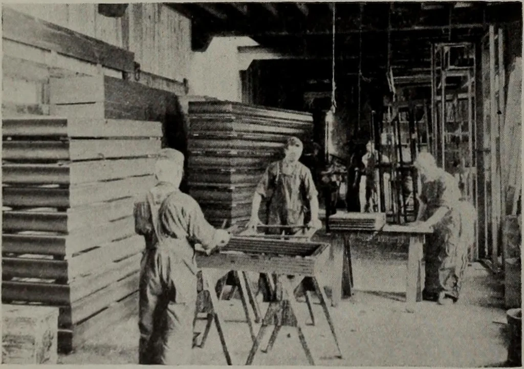 An illustration from Canadian wood products industries, 1913, leaf 101