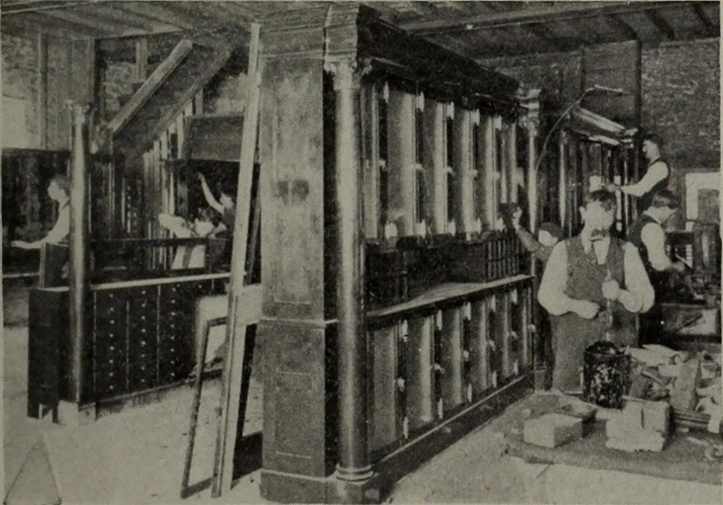 An illustration from Canadian wood products industries, 1913, leaf 102
