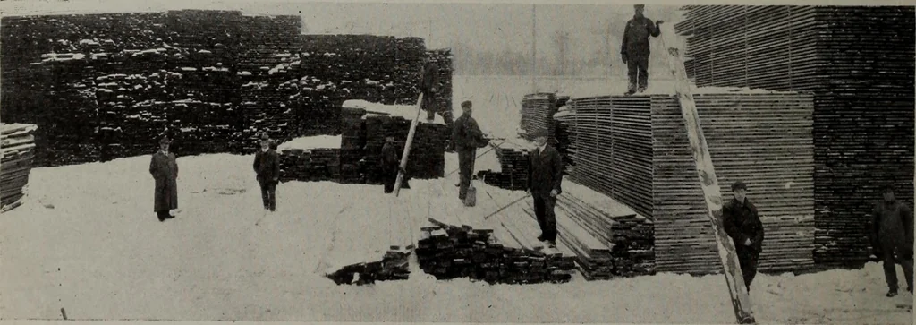 An illustration from Canadian wood products industries, 1913, leaf 103