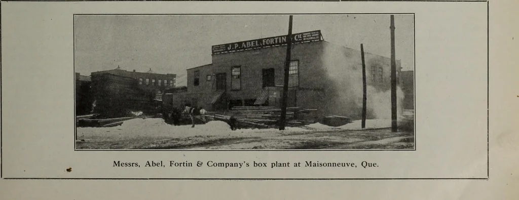 An illustration from Canadian wood products industries, 1913, leaf 148