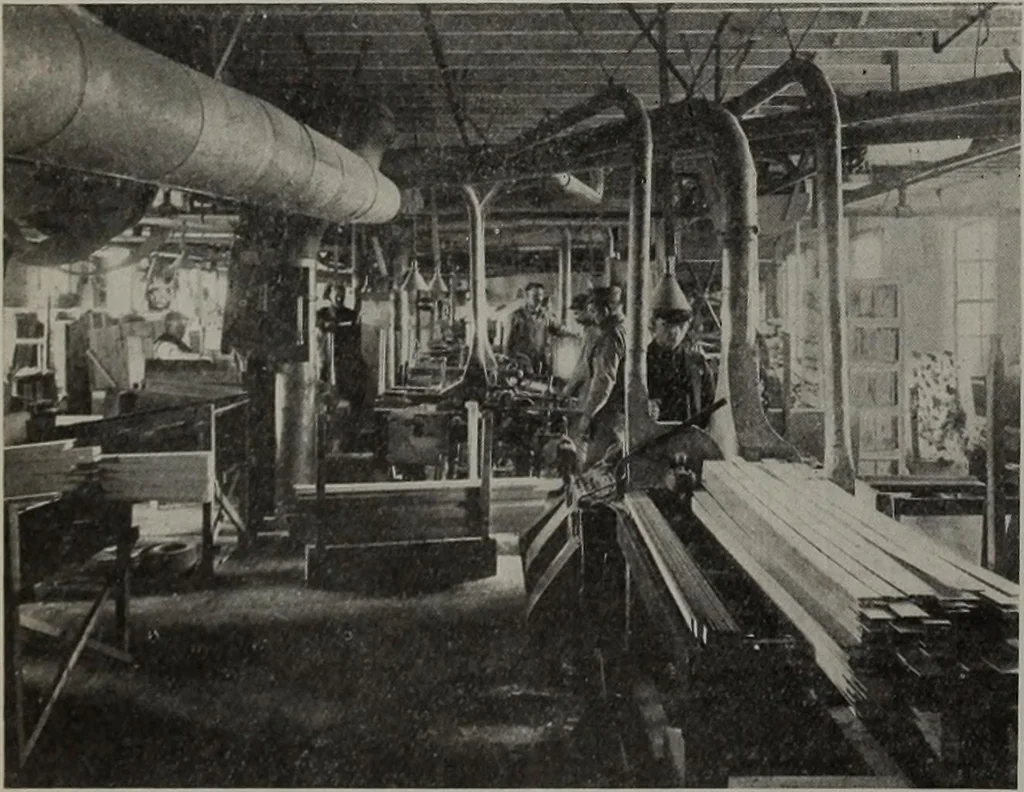 An illustration from Canadian wood products industries, 1913, leaf 153