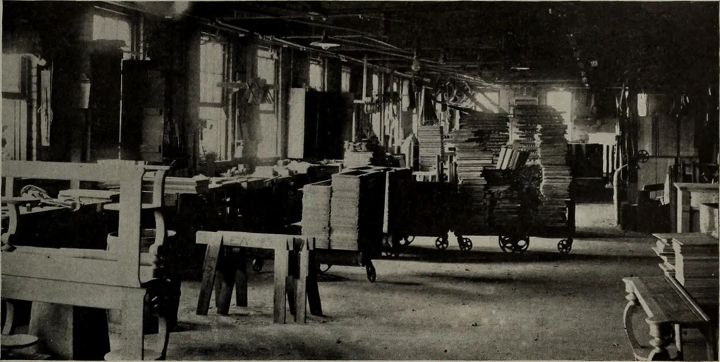 An illustration from Canadian wood products industries, 1913, leaf 334