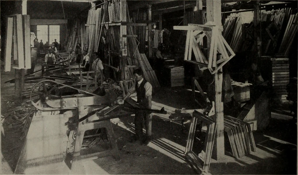 An illustration from Canadian wood products industries, 1913, leaf 581