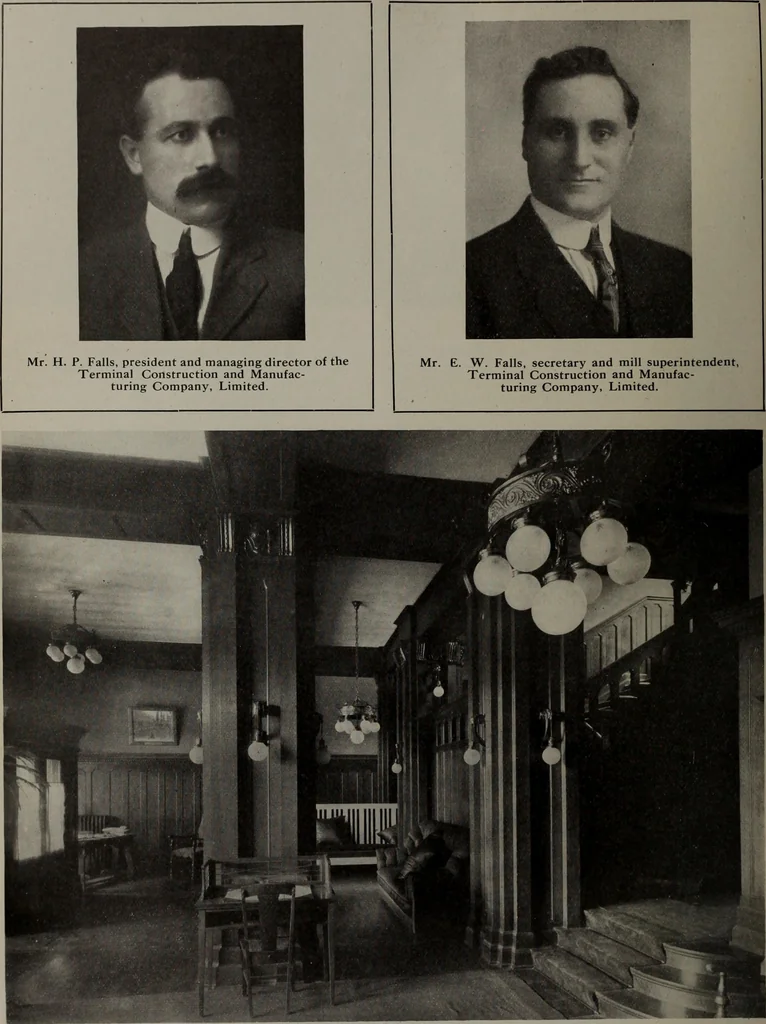 An illustration from Canadian wood products industries, 1913, leaf 593