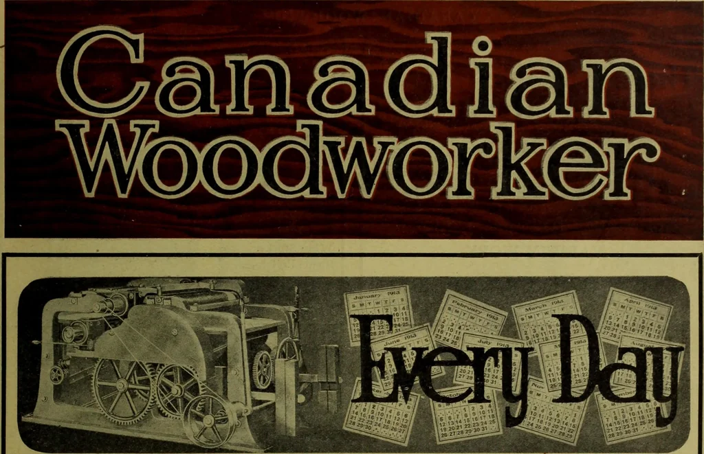 An illustration from Canadian wood products industries, 1913, leaf 90