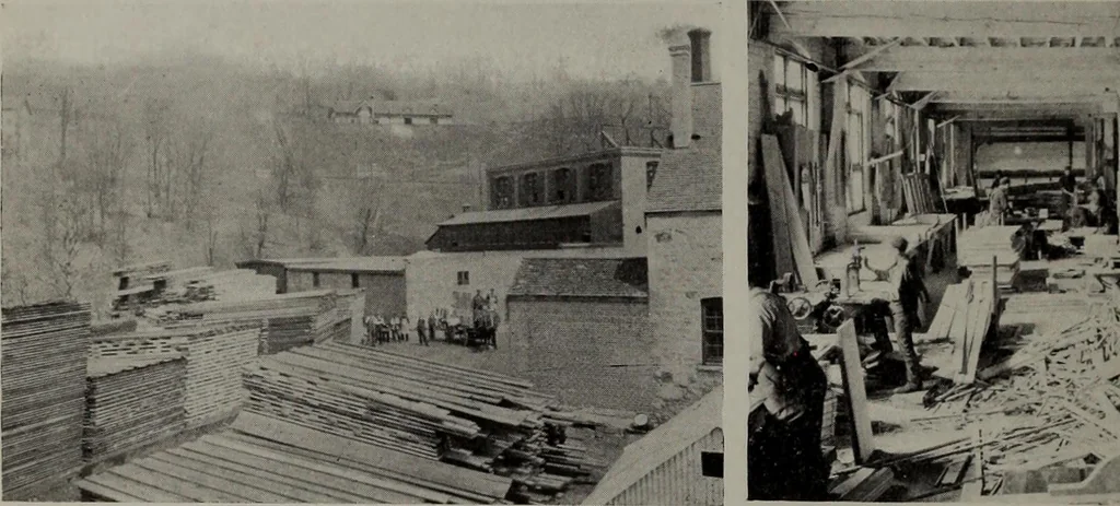 An illustration from Canadian wood products industries, 1913, leaf 99