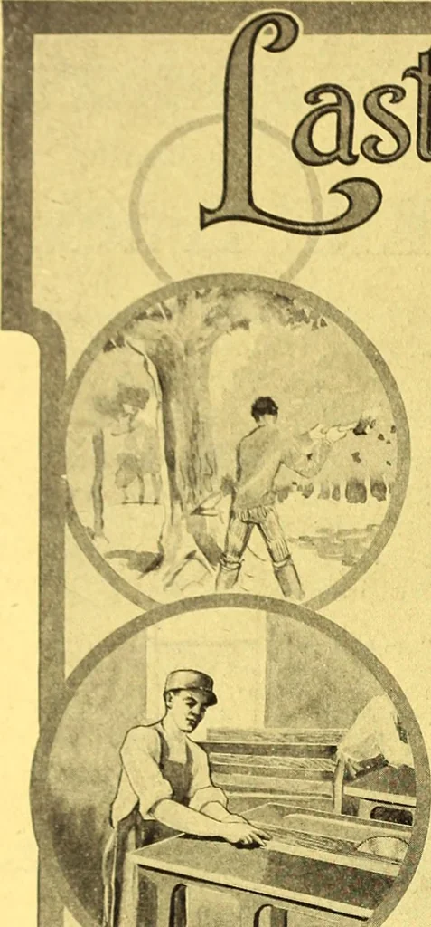 An illustration from Canadian wood products industries, 1914, leaf 145