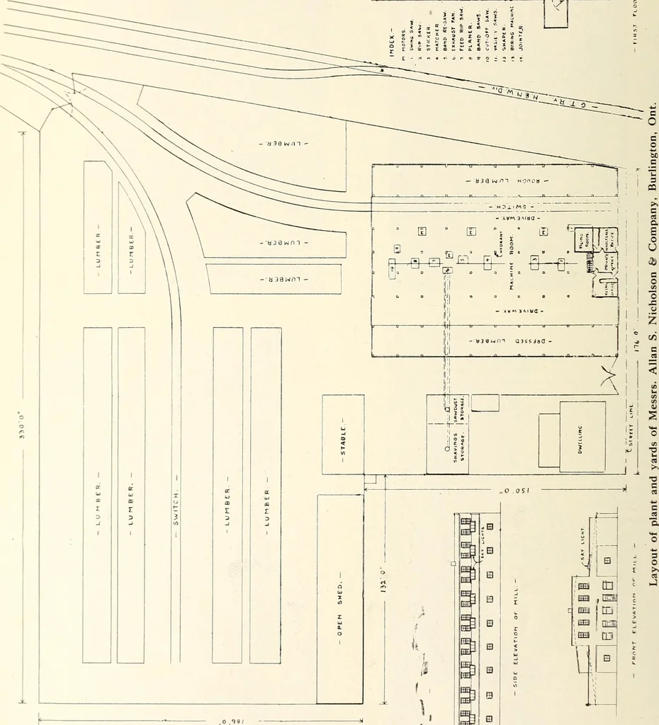 An illustration from Canadian wood products industries, 1914, leaf 167