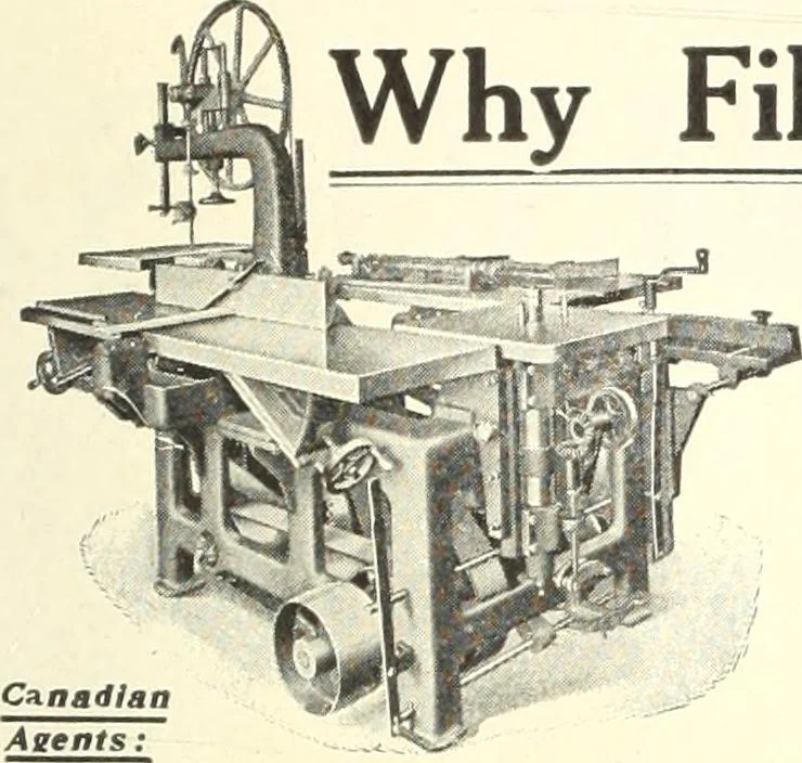 An illustration from Canadian wood products industries, 1914, leaf 22