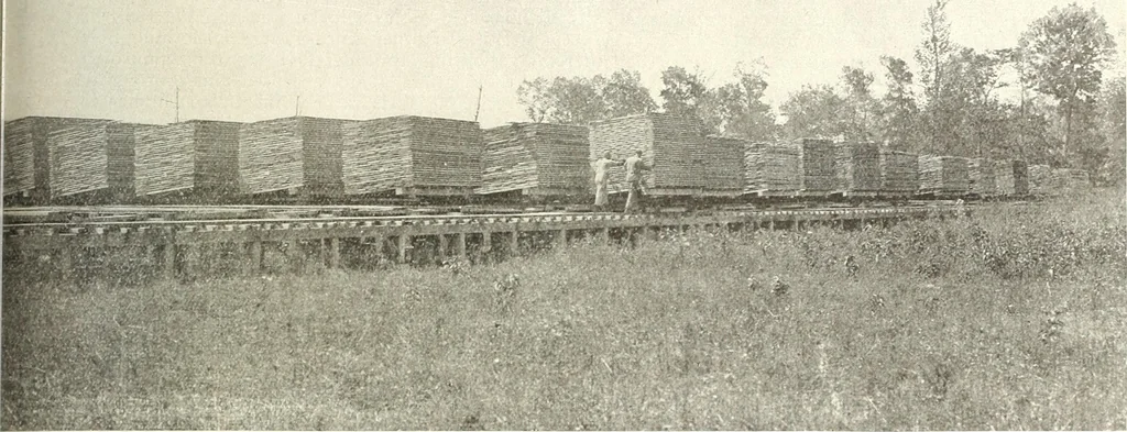 An illustration from Canadian wood products industries, 1914, leaf 584