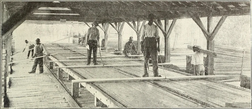 An illustration from Canadian wood products industries, 1914, leaf 586