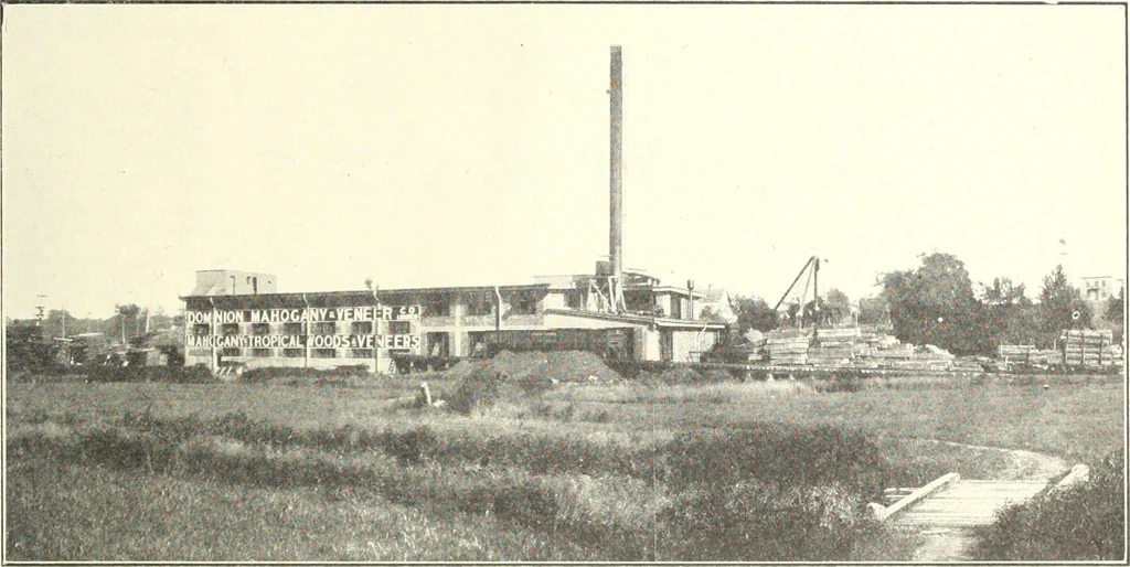 An illustration from Canadian wood products industries, 1914, leaf 64