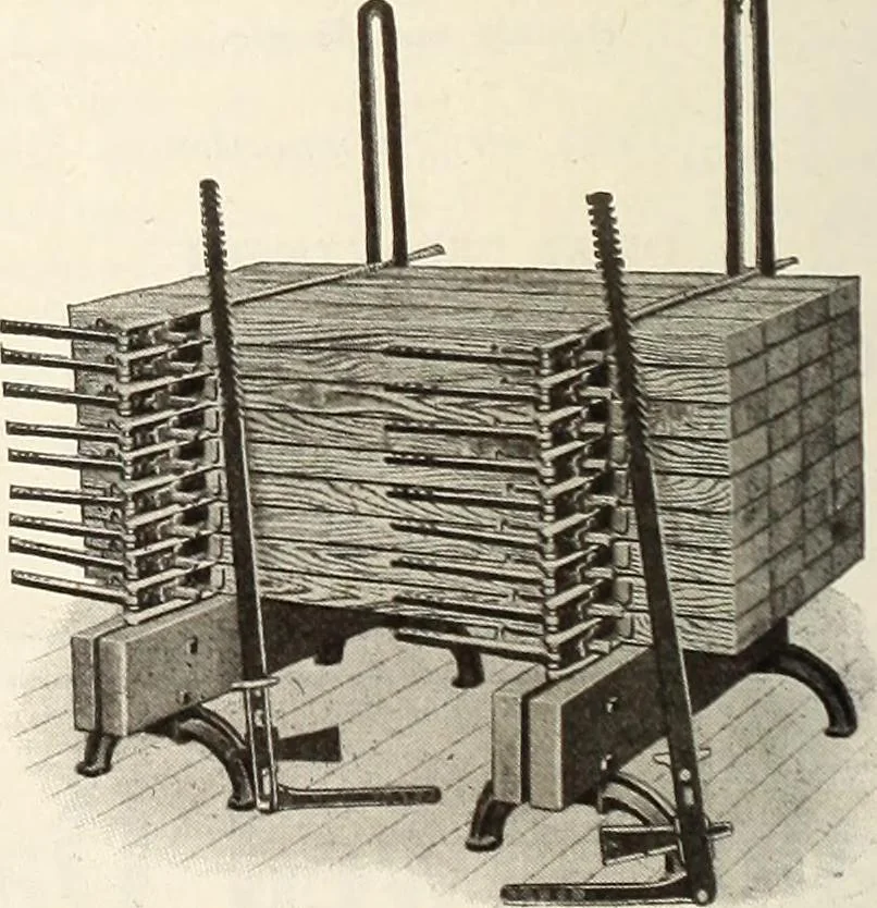 An illustration from Canadian wood products industries, 1914, leaf 661