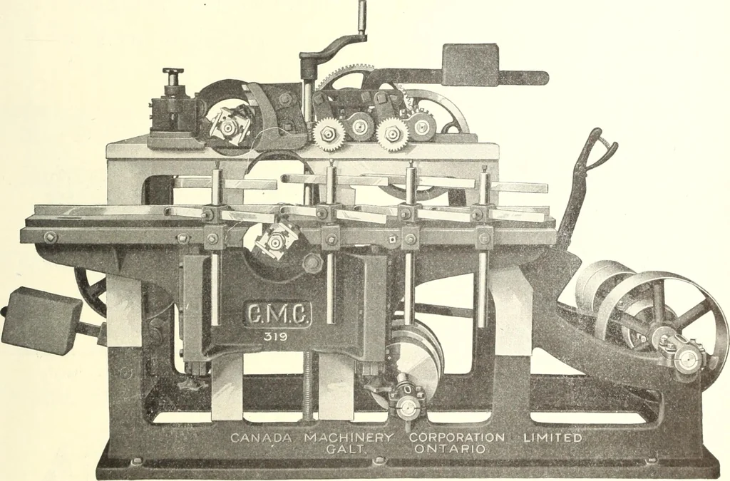 An illustration from Canadian wood products industries, 1914, leaf 84