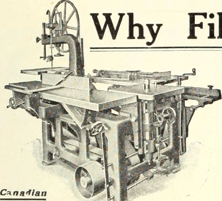 An illustration from Canadian wood products industries, 1914, leaf 92