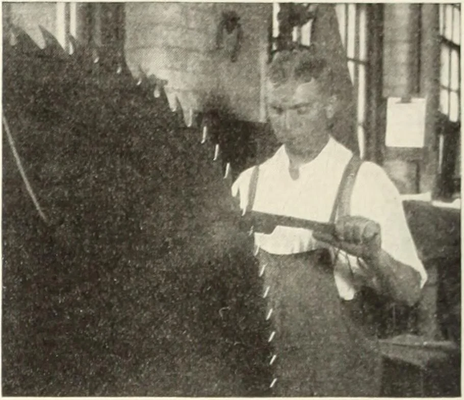 An illustration from Canadian wood products industries, 1915, leaf 191