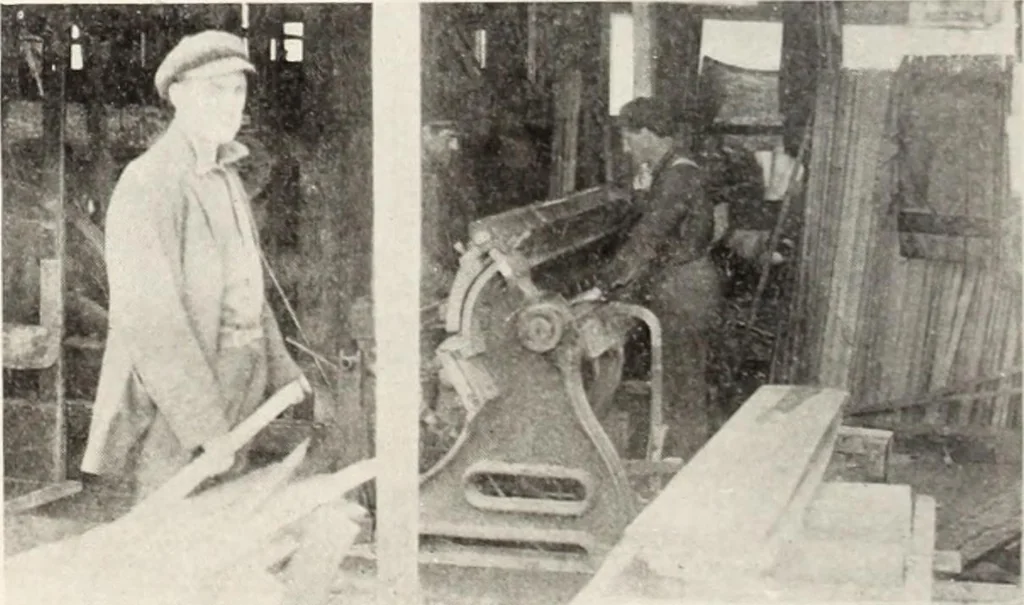 An illustration from Canadian wood products industries, 1915, leaf 215