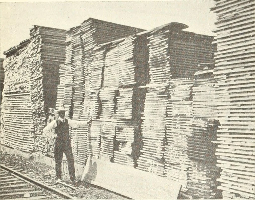 An illustration from Canadian wood products industries, 1915, leaf 29