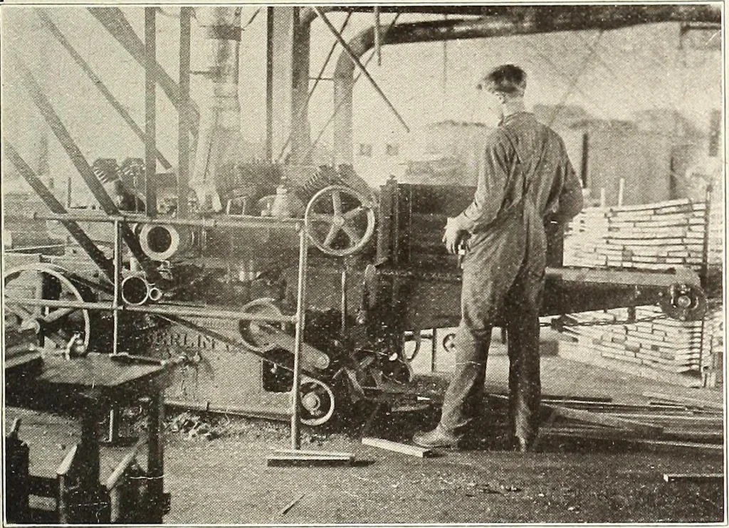 An illustration from Canadian wood products industries, 1915, leaf 564