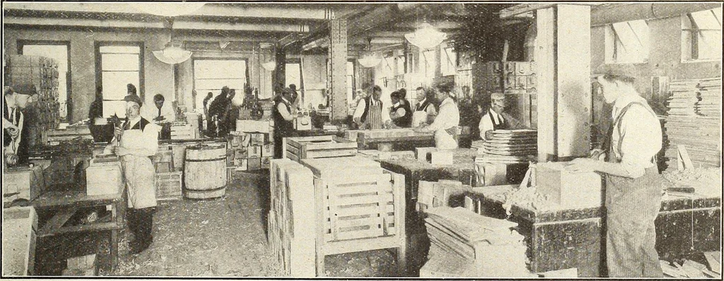 An illustration from Canadian wood products industries, 1915, leaf 596