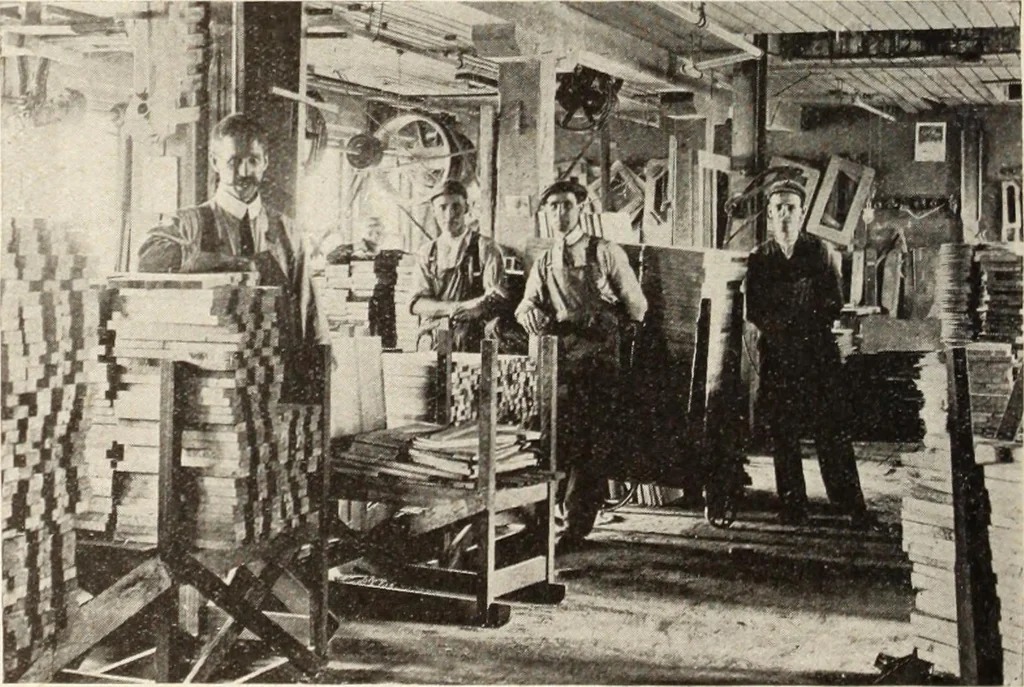 An illustration from Canadian wood products industries, 1915, leaf 607