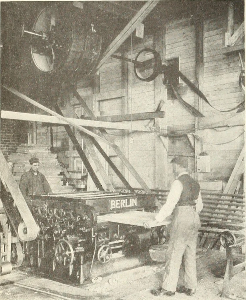 An illustration from Canadian wood products industries, 1915, leaf 71