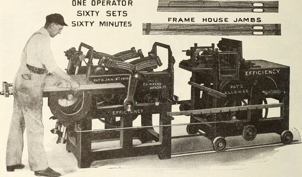 An illustration from Canadian wood products industries, 1916, leaf 211