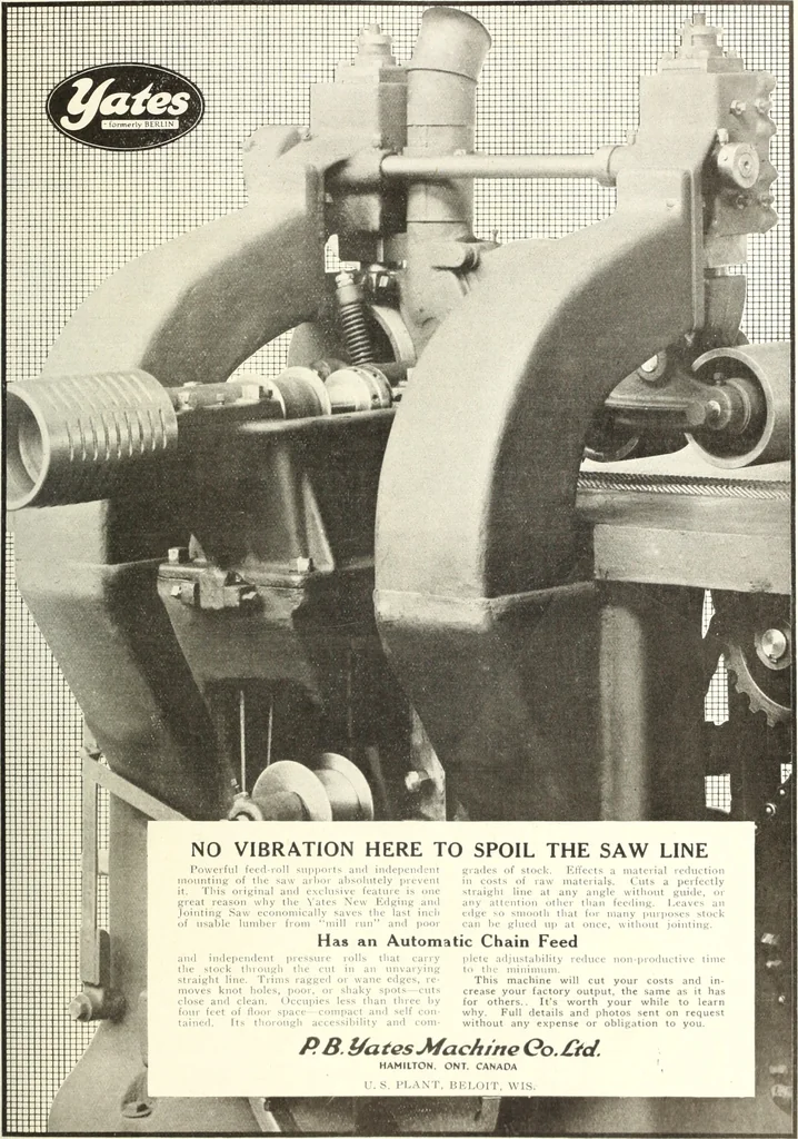 An illustration from Canadian wood products industries, 1916, leaf 222