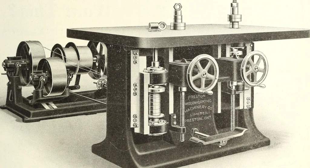 An illustration from Canadian wood products industries, 1916, leaf 224